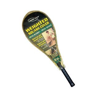 Swing Sock Vintage Weighted Squash Racquet Cover‎ 16 oz. Warm Up Training NEW